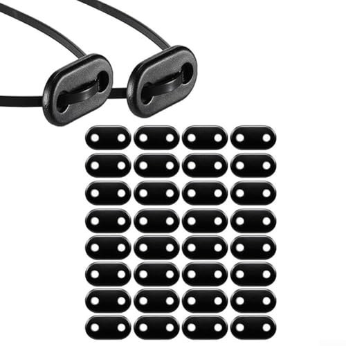 Snowchecking Privacy Screen Mounting Kit, Weatherproof Mounting Clips For Privacy Screen Mats With PVC Platelet Wire Cable Ties For Garden Lawn ﻿(100PCS)