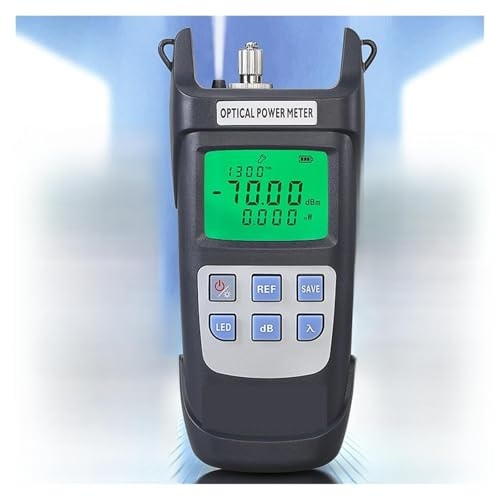 AUA-Y510A/Y710A Hocräziser Glasfaser-Leistungsmesser mit LED-Licht OPM Optischer Leistungsmesser Heim und Büro(Y710A)