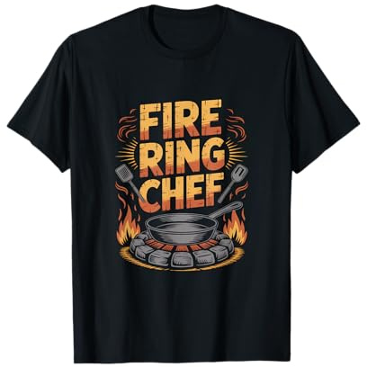 Backwoods Chuckwagon Banter cast Iron Camp Cooking T-Shirt