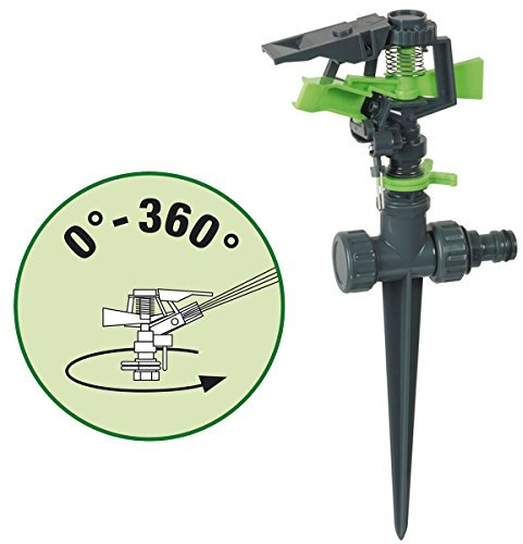 Ribimex Irrigatore a Battente su Puntale in plastica