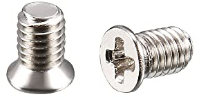 sourcingmap dator PC fodral 2,5-tum HDD M 3x4,8 mm platt stjärnskruvhuvud hårddisk skruv 100 st