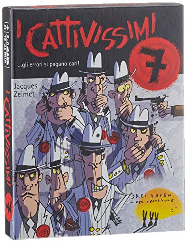 Asmodee - I Cattivissimi 7, Gioco da Tavolo, 2-6 Giocatori, 8+ Anni, Edizione in Italiano