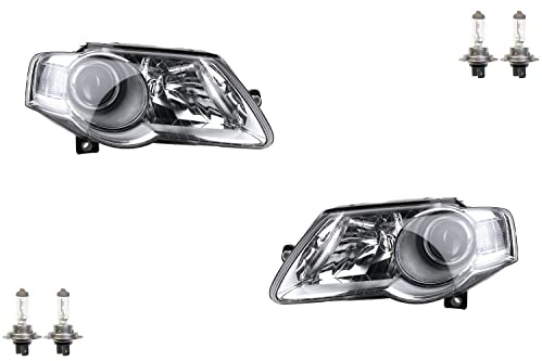 Johns, Scheinwerfer Halogen Front passend für VW Passat Set 3C Satz mit H7 H7 L R ab 05