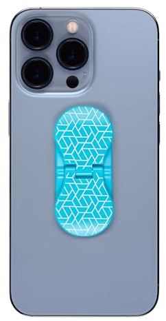 Soporte y Agarre para Teléfono Móvil ZipGrips | Soporte Universal para Dedo de Teléfono Celular | Soporte Expansible Ultrafino | Compatible con Carga Inalámbrica
