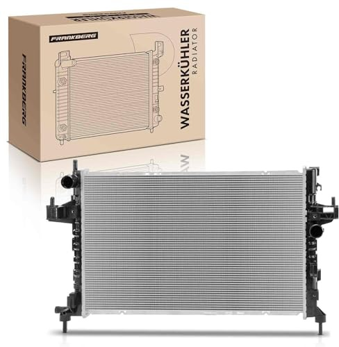 Frankberg Kühler Wasserkühler Motorkühler Schaltgetriebe Replace# 13100381 | Kompatibel mit Combo Tour 1.2L 1.7L 2004-2011 Corsa C F08 F68 1.2L 1.7L 2003-2009 Tigra Twintop X04