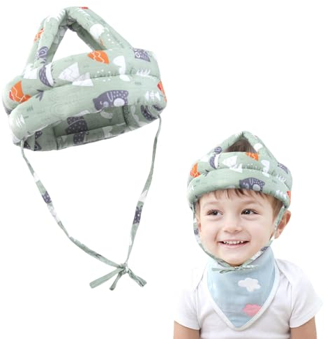 Kopfschutz Baby,Baby Kopfschutz,Anti-Kollision Baby Helm Kopfschutz, Baby Helm Schutzhelm,Baby Head Protector,Anti-Kollision Kopfschutzkappe,Verstellbarer Schutzhelm für 6 Bis 36 Monate Baby