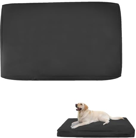Nogsay Fundas para Camas de Perros, Funda de Repuesto para Cama de Perro, Impermeable, Lavable, extraíble, colchón para Perros, Funda para cojín para Perros con Cremalleras
