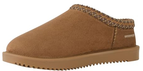 Regatta Womens Risley Mule Waterproof Lifestyle Shoes, Slip On with Foam Insock - Perfect for Outdoors, Casual Wear Brown