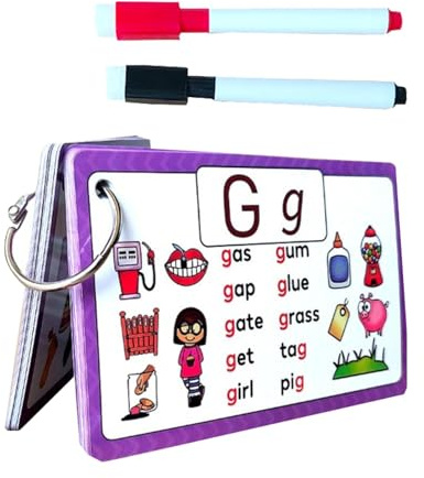 Cartes flash alphabet pour enfants,Jouet avec cartes flash avec alphabet - Cartes de reconnaissance de lettre | Cartes flash d'apprentissage précoce, Cartes flash avec alphabet effacable