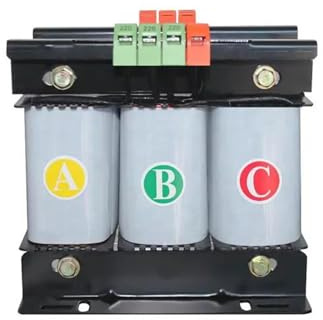 AMEHRU Transformateur d'isolement triphasé de Type Sec SBK-2000VA 380V Transform 220 V(110V Aluminum)