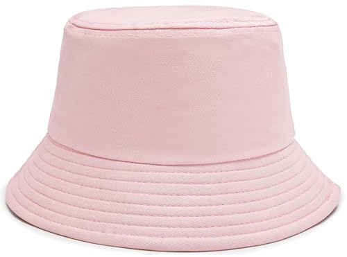 Malaxlx Damen Fischerhut Bucket Hat Anglerhut Sonnenhut Fischerhüte Sommerhut Faltbarer Strandhut Draussenhut