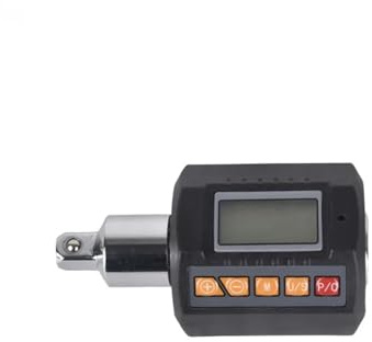 Socket Wrench. Large Screen 1/2 Drive SizeElectronic Digital Display Torquemeter Adjustable Torque Meter Adapter Bike Car Repair Tools Socket Set