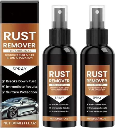 Spray Rimuovi Ruggine, un nuovo prodotto del 2025, multiuso, ad azione rapida e potente, che rimuove la ruggine senza strofinare.
