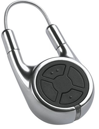 Hörmann Remote Control, Aluminium, 2 Button, Key Fob Functionality, 436774, Silver, Garage Door Opener, Hörmann Products