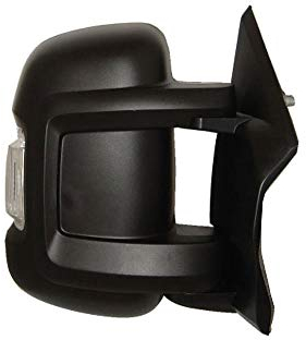 Alkar 9202922 Retroviseur complet, angle mort, manuel, convex, avec clignotant, bras court, 80x320x400, Droite