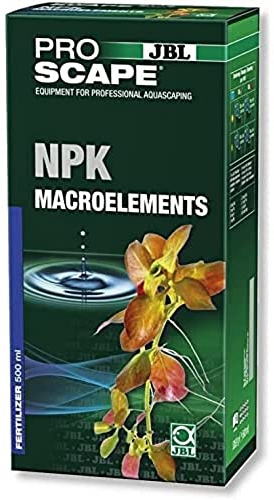 JBL ProScape NPK Macroelements 2111400 3 element – växtgödselmedel för Aquascaping, 250 ml