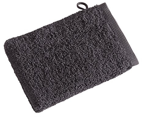 Vossen High Line Waschhandschuh 22 x 16 cm Graphit