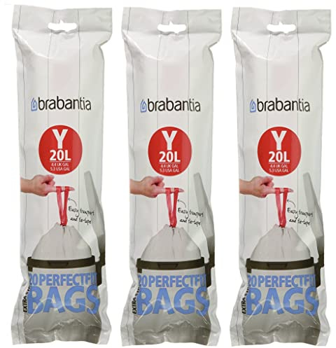 Brabantia Müllbeutel 20Liter (Y) (60 Stuck).