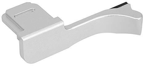 Haoge THB-M9S Metall-Blitzschuh-Daumenauflage, Daumenauflage, Handgriff, für Leica M9 M9-P M-E M9P ME Kamera, Silber