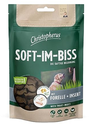 Christopherus Snacks Soft-Im-Biss mit Forelle & Insekt 125 g
