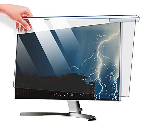 TGHY Blaulichtfilter für Computermonitor für 17-28 Zoll (Bildschirm Diagonal) Desktop PC Monitor Blockieren Sie Gefährliches HEV Licht Reduzieren Sie Belastung der Augen und Kopfschmerzen,21.5in 16:9