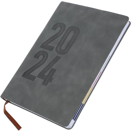 HONMEET Terminkalender 2025 Effizienz-notizblock Reisenotizblock Einfacher Planer Zeitmanagement-notizbuch Schülerkalender Kalender Notizbücher