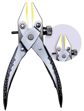 NS crafts Parallel Action Flat Nose Pliers Brass Jaws Tips Jewelry Making Wire Work Smooth