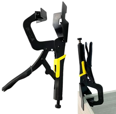 Renchey Serres D'angle - Serre-Joints à Angle Droit pour Assemblage - Outil de Serrage Réglable à Libération Rapide pour Menuiserie Soudure Charpente