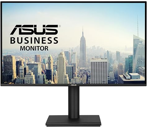 ASUS VA27AQSE, Monitor Business da 27 QHD IPS (2560 x 1440), Nero