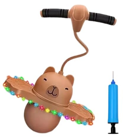 Petite Balle de : Forme de Balle à Monter avec Style Animal, Design Portable rempli d'air, Jouet pour activités d'entraînement de Coordination, Jouet de Fitness centré E