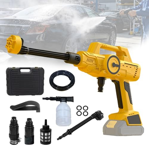 Hidrolimpiadora Compatible con Dewalt 20V, Pistola de Agua a Presión