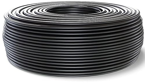 WEB world electronic business Cavo Ethernet Cat6 per Esterni - Matassa 305 m - UTP AWG 23 - Resistente alle Intemperie - Indicazione Metrica - Alluminio Rivestito di Rame (CCA)