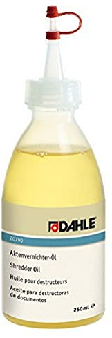Dahle Bürotechnik Spezialöl für Aktenvernichter Dahle 20790, Tropfflasche, 250 ml
