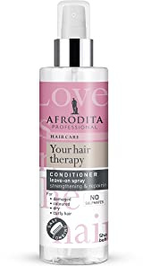 YOUR HAIR THERAPY Leave-i-spraybalsam med keratin│utan tvätt │0 % sulfat │för frissfritt, glänsande hår │bättre kambarhet │doftande spraydimma för silkeslent glänsande hår│100 ml
