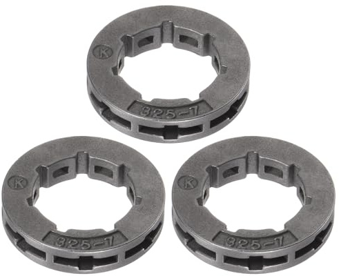 QUARKZMAN 3pz Pignone Cerchio 325-7 20mm Standard per Maggior Motoseghe Grigio