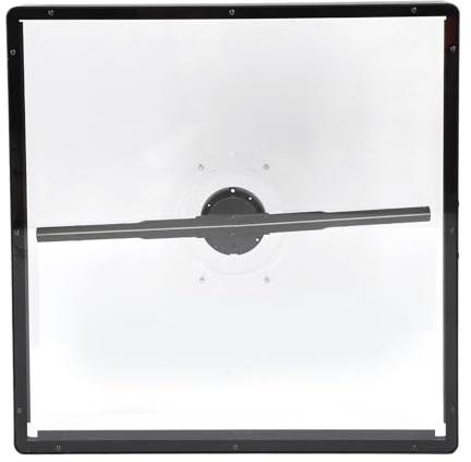 Ventola con Ologramma 3D, Display per Proiettore Olografico da 17,7 Pollici, 576 Perline LED 2000x1152 Macchina Pubblicitaria con Ologramma HD, Ventola Olografica con (Spina