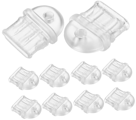 Gadpiparty 10pcs Type-c Charging Port Plug Set Universal Dustproof Stopper Protection Cover for Smartphones and Laptops