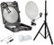 HDTV Camping Sat Anlage NUR 5,5KG Koffer Spiegel Stativ LNB Set Mobile Schüssel