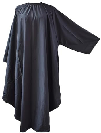 Mantella da Parrucchiere - Mantella Grembiule da Parrucchiere con Maniche, Mantella da Parrucchiere con Maniche | Mantella da parrucchiere in poliestere pongee per l'acconciatura quotidiana della fami