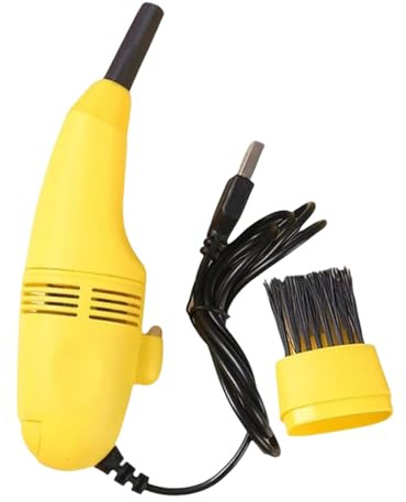 Wisylizv Aspirapolvere Portatile - Mini Aspirapolvere Per Computer Per PC Con Carica USB | ABS Compatto Leggero Senza Fili | Pulizia Silenziosa | Rimuovi Polvere Per Tastiera Casa Auto Ufficio