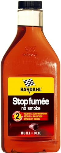 Bardahl 1020 Additifs pour Carburant Stop Fumée, Bidon de 473 ml, Noir