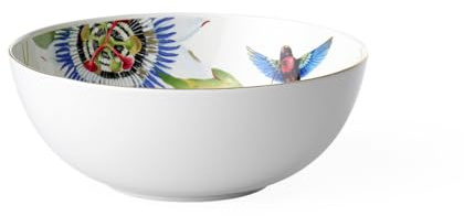 Villeroy & Boch, Amazonia Anmut, Tazón redondo, 23cm, porcelana de hueso premium, multiColor