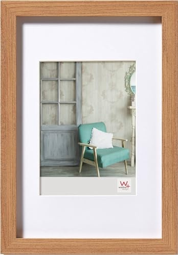 walther design Bilderrahmen buche 40 x 50 cm Echtglas Stockholm EA050P