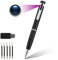 Cámaras Espía Pen,Mini Cámaras Oculta 1080P HD Mini Cámara Portátil de Bolsillo Cámara Oculta Cámara grabadora de Audio y Video para Negocios y conferencias con detección de Movimiento