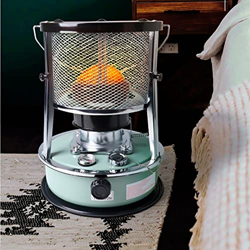 Chauffage à pétrole avec mèche Chauffage sans Electricite pour Une Utilisation en Intérieur Non Électrique,avec 2 mèche de Rechange,pour jusqu'à 18 m²