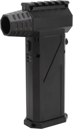 Dpofirs Plumero de Aire Eléctrico, Soplador de Chorro, Mini Soplador de Chorro Ajustable 300000 RPM, Plumero Eléctrico, Soplador de Aire Recargable, Ventilador de Chorro para Teclado de