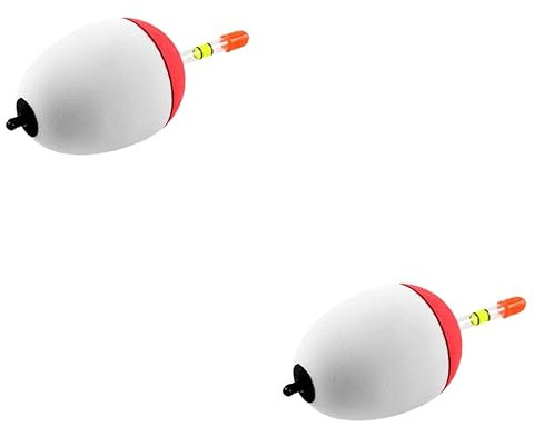 VANZACK 2pcs Fishing Floats Buoy Assortment 90g Eva for Carp Panfish Steelhead Walleye Catfish Ideal for Angling
