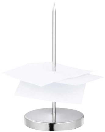 Soporte para recibos de escritorio, organizador de recibos de escritorio, organizador de recibos para escritorio, multifuncional, portátil, pincho de papel para restaurante, oficina, etc