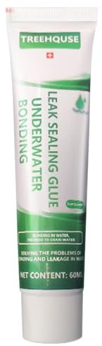Tube d'étanchéité d'aquarium - Adhésif de réparation de verre en silicone, colle de poisson étanche | 60 ml sans odor forte liaison de scellante de scellage de la marine usage de la sécurité pour les