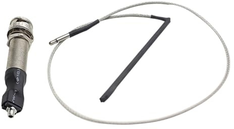 VANZACK Teiliges Gitarren Zubehörset Eq Ausgangsbuchse und Piezo Tonabnehmerstab Langlebige Folk Gitarre Ersatzteile Einfache Installation Kompatibel mit Westerngitarren Praktisches